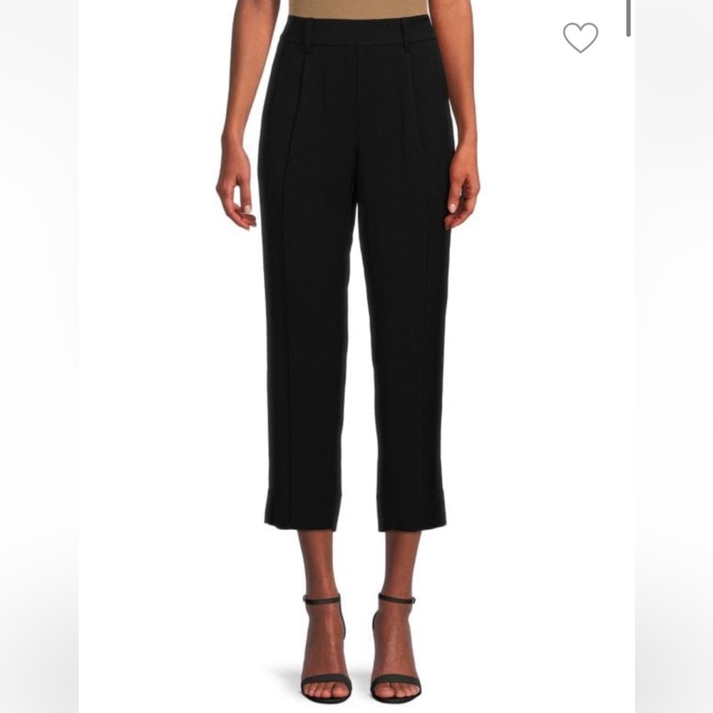 Vince Pintuck Cropped Pants size xs colour black - Picture 1 of 4